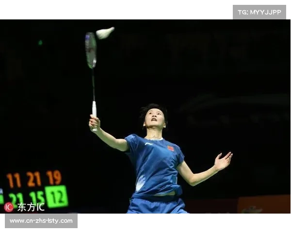 比赛瞬间：老将奥原希望得分后握拳呐喊的场景